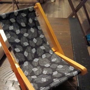 2 Brand new Vintage Harley Davidson bean bag sling chairs